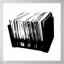 Retro Langspielplatten Plakate