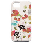 Retro Mohnblumen Case-Mate-Fall Schutzhülle Fürs iPhone 5