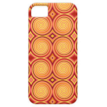 Retro orange Entwurf Iphone 5 Kasten Hülle Fürs iPhone 5