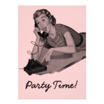 Retro Party Ankündigungen