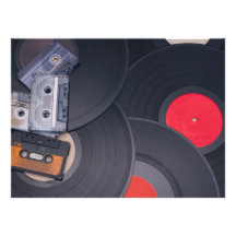 Retro Party Personalisierte Ankündigungskarte