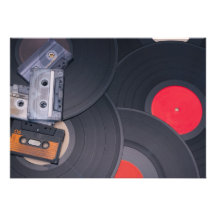 Retro Party Personalisierte Einladungskarten