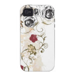 Retro Rosen Case-Mate-Fall iPhone 4 Case