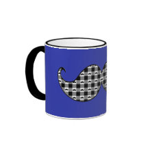 Retro Schnurrbart-Schnurrbart Stache Kaffee Haferl