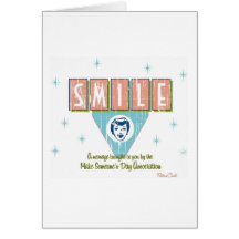 Retro 'Smile Karte