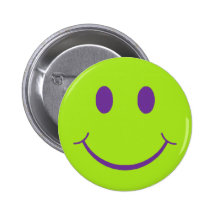 Retro smiley buttons