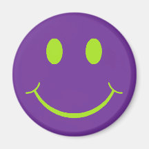 Retro smiley kühlschrankmagnet