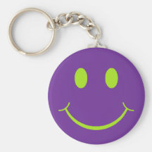 Retro smiley schlüsselband