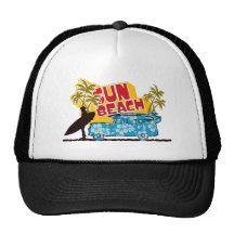 Retro Sun u. Brandung Retrokappe