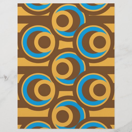 Retro Tapete Flyerdesign