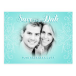 Retro Traum-Save the Date Fotopostkarte