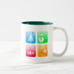 Retro Weihnachten Teehaferl