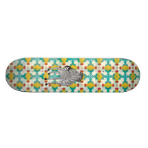 Retro Zenya Skateboard Bedruckte Skateboarddecks