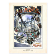 Retropolis Postkarte