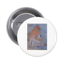 Retten der Brüskierung-Gerochenen Affen Buttons