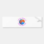Retten Sie die Welt Auto Sticker
