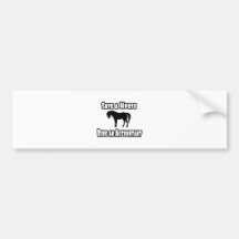 Retten Sie ein Pferd, reiten Sie einen Buchhalter Auto Aufkleber