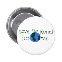 Retten Sie irgendeinen Planeten für mich Anstecknadelbutton