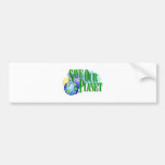Retten Sie unseren Planeten Autosticker