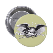 Revolutionärer Krieg Eagle Anstecknadelbuttons