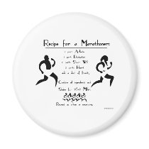 Rezept für einen Marathoner magnete