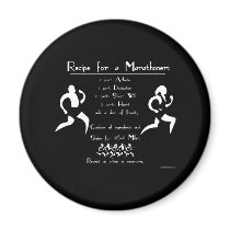 Rezept für einen Marathoner magnete