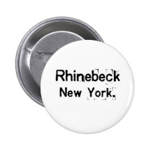 rhinebeck New- Yorkfleck Anstecknadelbutton