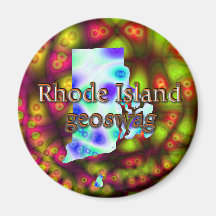 Rhode Island Geocaching liefert Magneten Geoswag