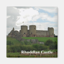 Rhuddlan Schloss-Magnet Magnete