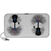 Rhythmen des Herzens - (surreale Gitarrenkunst) Mobiler Speaker