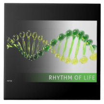 Rhythmus des Lebens Keramikfliese