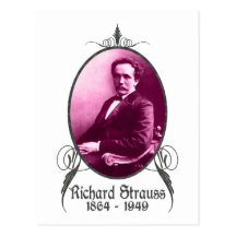 Richard Strauss Postkarte