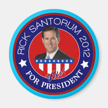 Rick Santorum für Präsidenten 2012 Kühlschrankmagnete