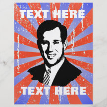 RICK SANTORUM INDIVIDUELLE FLYER