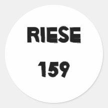 RIESE159 AUFKLEBER