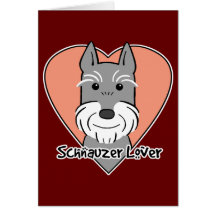 Riesenschnauzer-Liebhaber Grußkarten