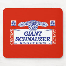 Riesenschnauzer Mauspads