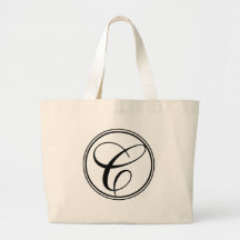 Riesige Taschen-Tasche des Monogramm-C