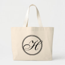 Riesige Taschen-Tasche des Monogramm-H
