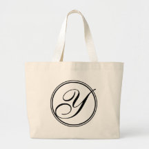 Riesige Taschen-Tasche des Monogramm-Y