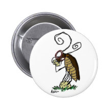 Riesiger Wanzen-Knopf Buttons
