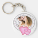 Ring von keychain Foto Liebe Valentines Tages Schlüsselband