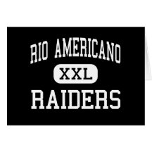 Rio Americano - Räuber - hoch - Sacramento Karten