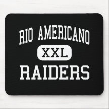Rio Americano - Räuber - hoch - Sacramento Mauspads