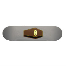 RIP Halloween-Sarg von SchicksalSkateboard Personalisierte Skateboarddecks