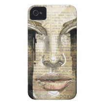 Risse der Tinte iPhone 4 Hüllen