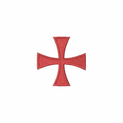 Ritter-Templar gesticktes Polo-Hemd