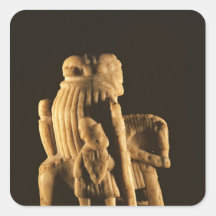 Ritterschachstück Sticker