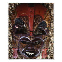 Rituelles afrikanisches Stammes- hölzernes geschni Photos