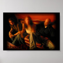Riverfly Unschärfe Poster